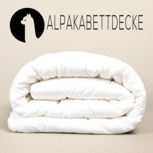 Alpaka Bettdecke – Natürlich warm